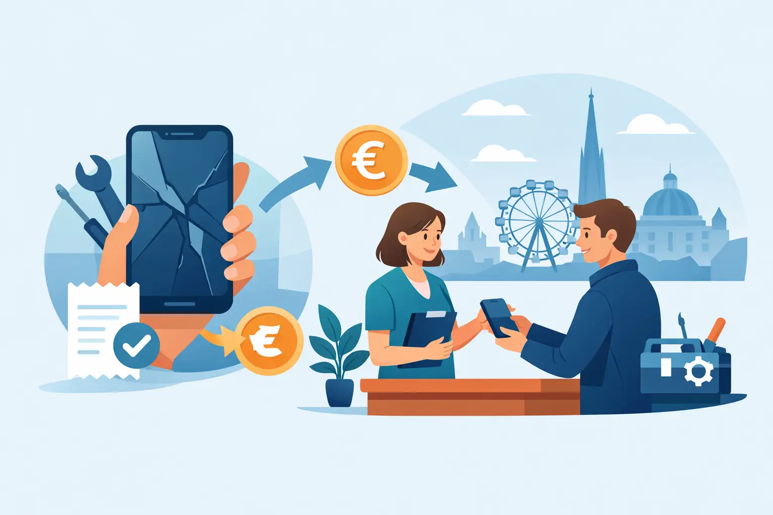 Reparaturbonus fürs Handy in Wien: Was aktuell zu beachten ist