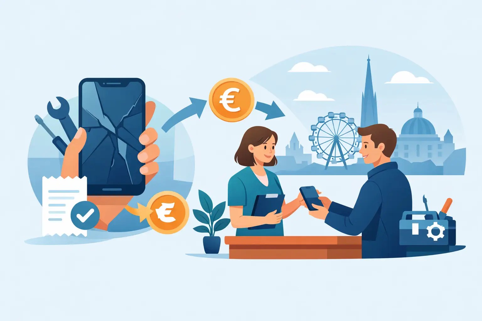 Reparaturbonus fürs Handy in Wien: Was aktuell zu beachten ist