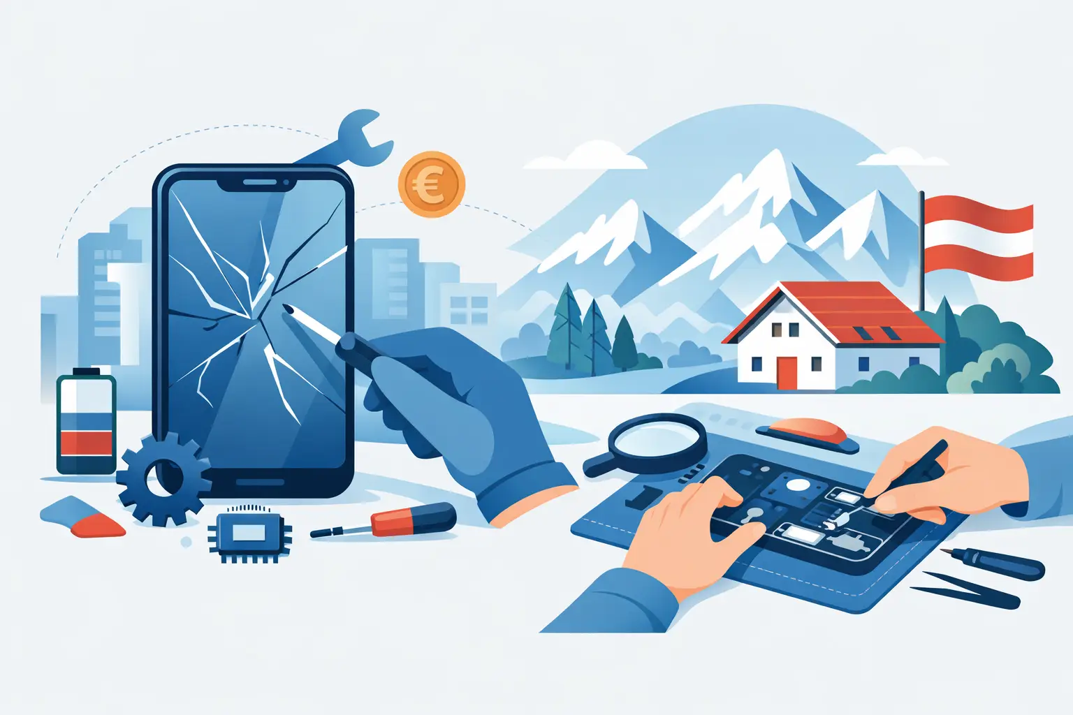 Handy-Reparatur und Förderung in Österreich: Aktueller Überblick